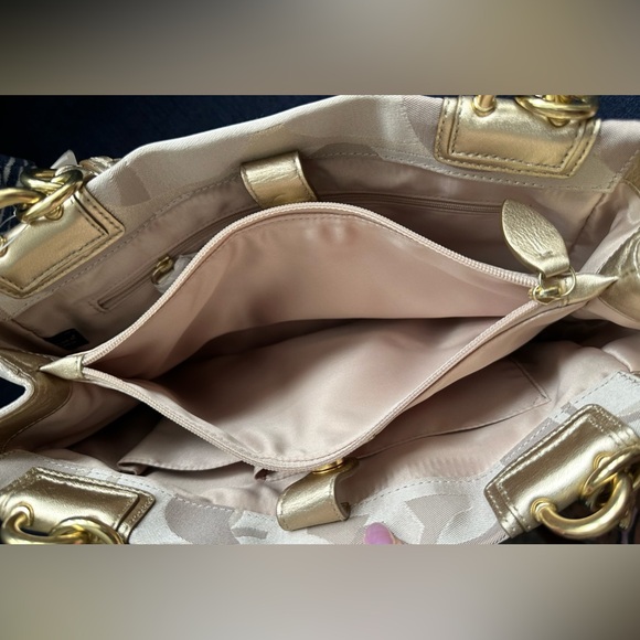 Brand New Gold Coach Purse with Tags! - Picture 9 of 12